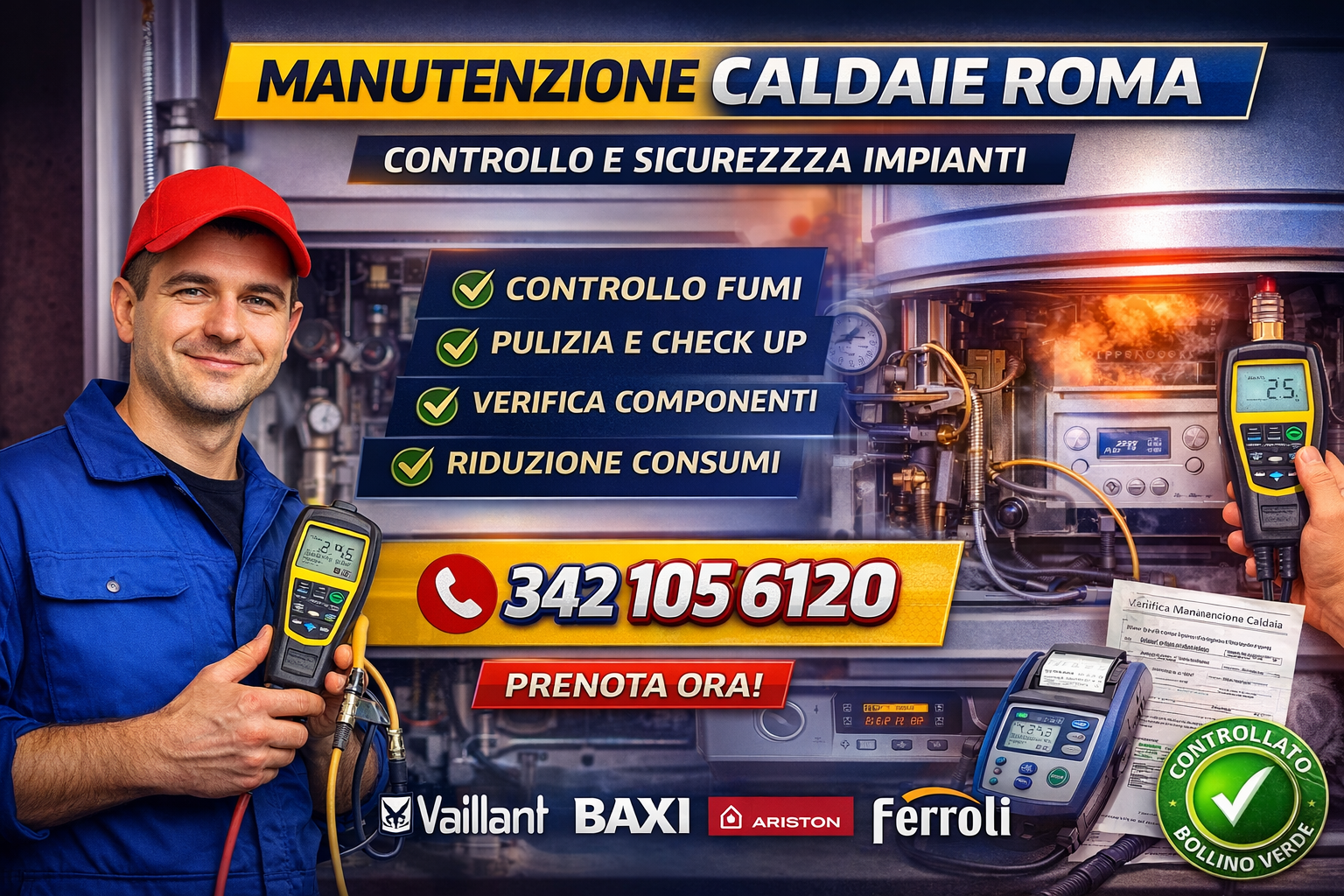 manutenzione caldaie roma