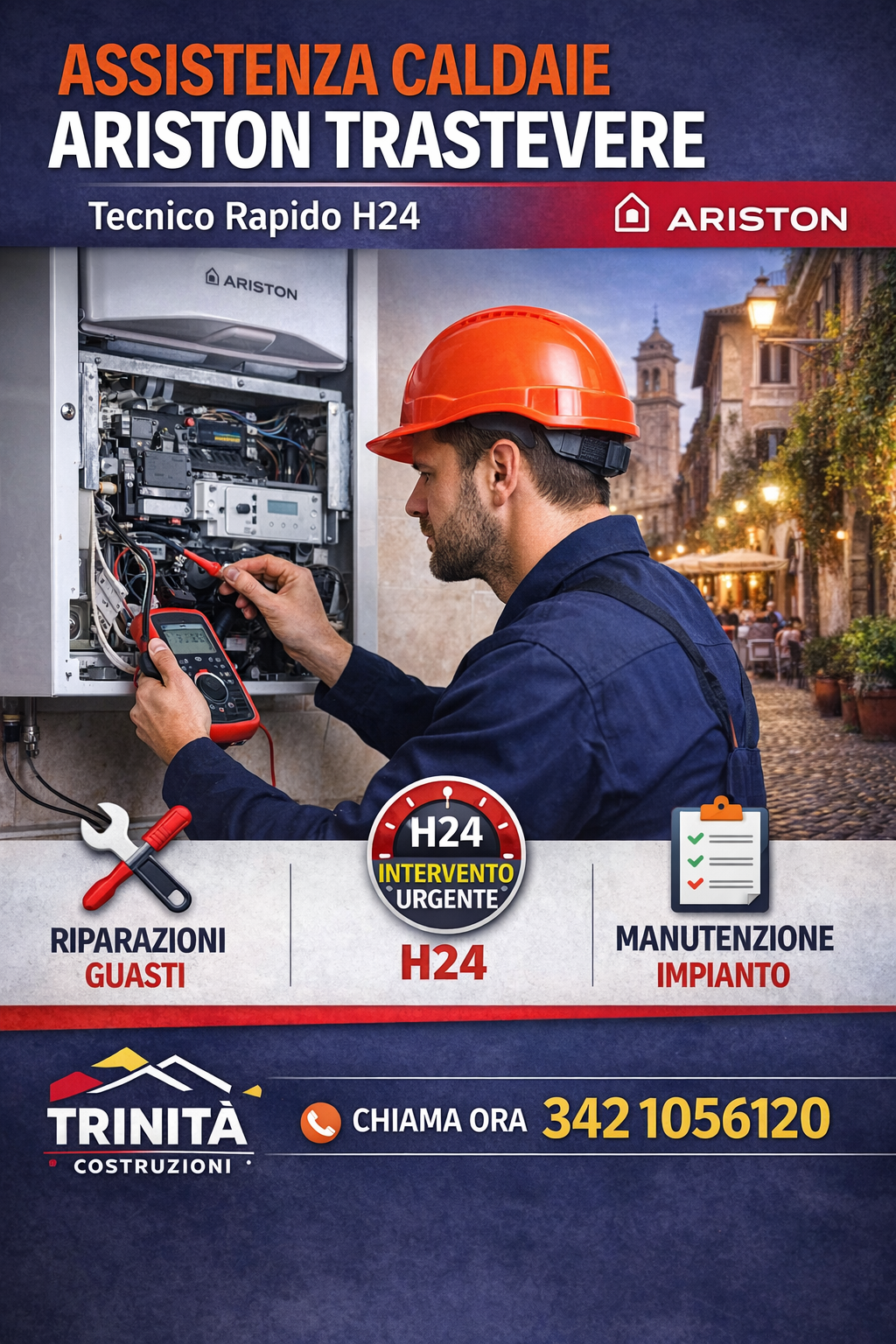 assistenza caldaie ariston trastevere